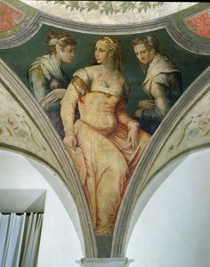 Muse, Camera di Apollo e delle Muse door Giorgio Vasari